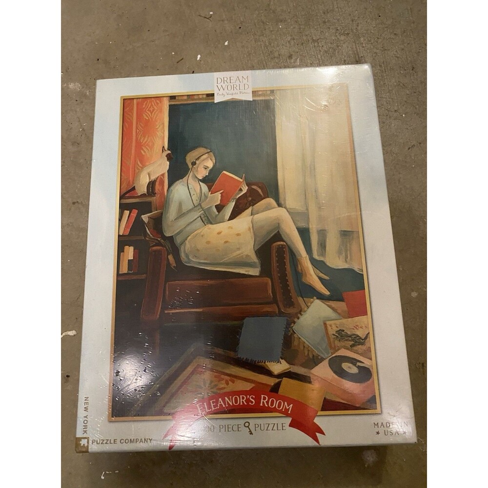 Dream World Puzzle, Eleanor's Room, 1,000 Piece, 19 1/4" x 26 5/8"